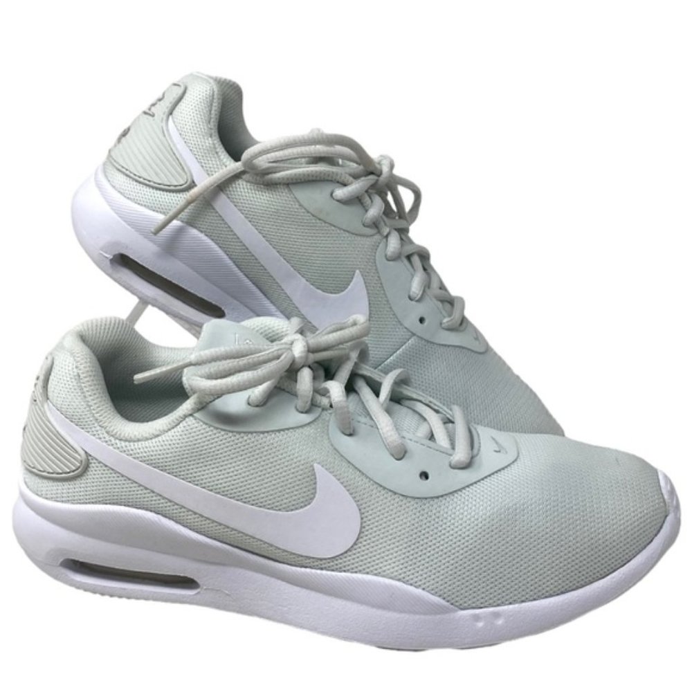 Nike Air Max Oketo Shoe Mesh Women's Green White Sneakers AQ2231 400